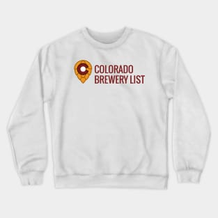 Colorado Brewery List - Logo Light Crewneck Sweatshirt